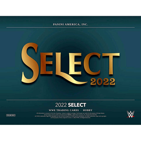 2022 Panini Select WWE Hobby Box - 12 Box Case