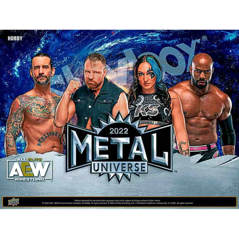 2022 Upper Deck All Elite Wrestling AEW Skybox Metal Universe