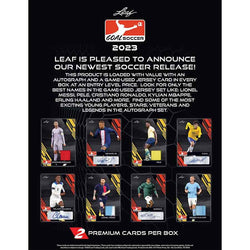 2023 Leaf Goal Soccer Hobby Box