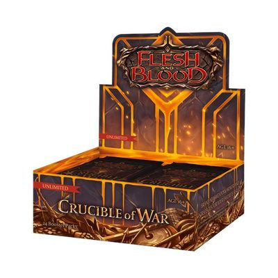 Flesh & Blood: Crucible of War Booster Box - Unlimited Edition