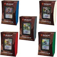 Magic The Gathering Strixhaven Commander 2021 Five Deck Set
