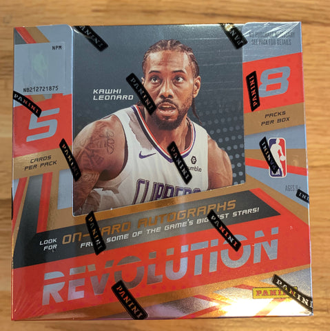 2019-20 Panini Revolution Basketball 8-Box Inner Case