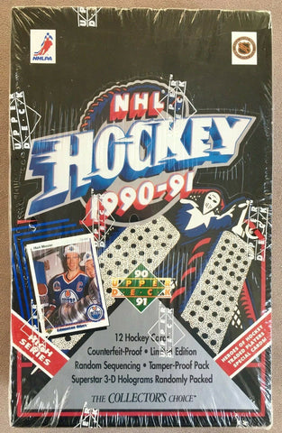 1990-91 Upper Deck High Series Hockey Box
