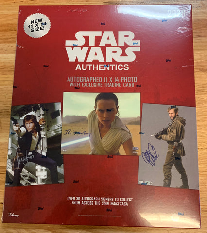 2020 Topps Star Wars Autographed 11x14 Photo Pack