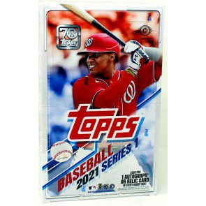 2021 Topps Series 1 Baseball Hobby - 12 Box Case