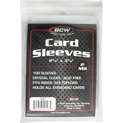 BCW CARD SLEEVES Pack (100)