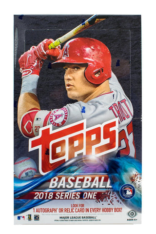 2018 Topps Series 1 Baseball Hobby Case