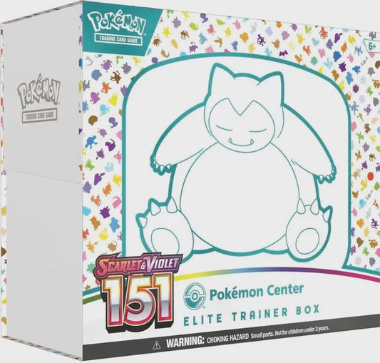 Pokemon Scarlet and Violet 151 Elite Trainer Box  (Pokemon Center)