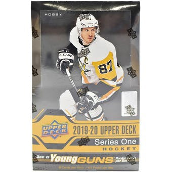 2019-20 Upper Deck Series 1 Hockey Hobby 12-Box Case