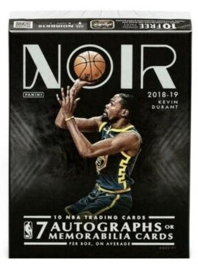 2018-19 Panini Noir Basketball 4-Box Case
