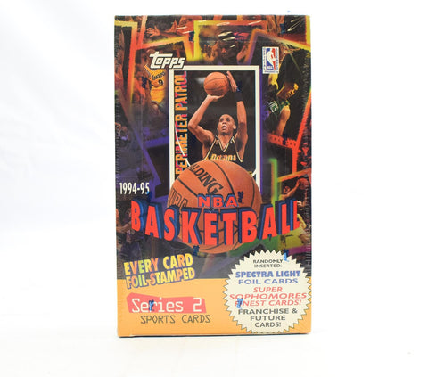 1994-95 Topps Series 2 Basketball Box