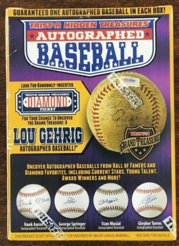 2018 Tristar Hidden Treasures Autographed Baseball Box