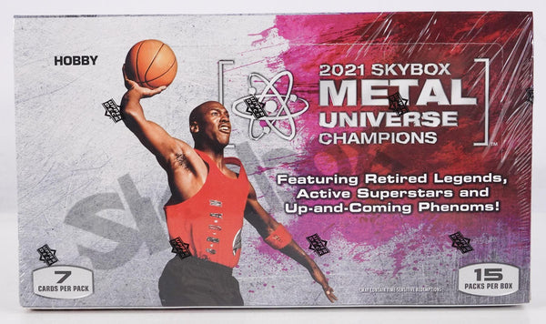 2021 Upper Deck Skybox Metal Universe Champions Hobby Box