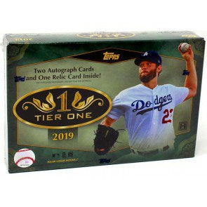 2019 Topps Tier One Baseball 12-Box Case