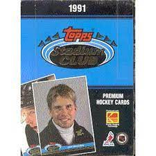 1991-92 Topps Stadium Club Hockey Box