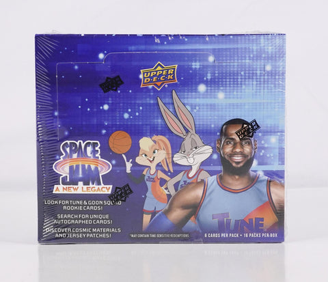 2021 Upper Deck Space Jam 2 : A New Legacy Hobby Box