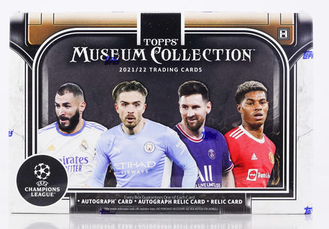 2021-22 Topps UEFA Champions League Museum Collection Soccer Hobby Box