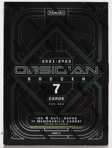 2021-22 Panini Obsidian Soccer Hobby Box