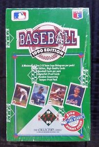 1990 Upper Deck Baseball High Series Box