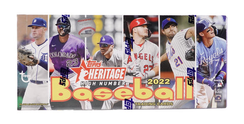 2022 Topps Heritage High Number Baseball Hobby Box
