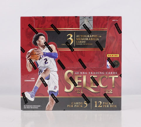 2021-22 Panini Select Basketball Hobby Box