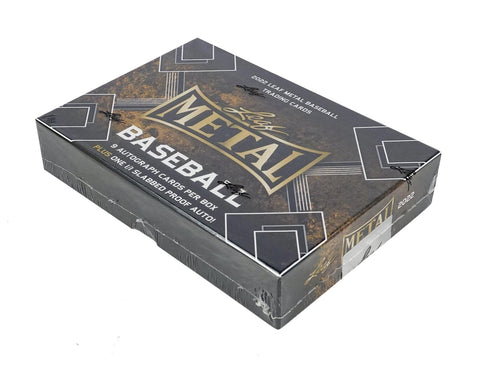 2022 Leaf Metal Draft Baseball Jumbo Hobby Box
