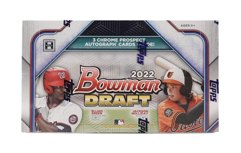 2022 Bowman Draft Jumbo Baseball Hobby Box