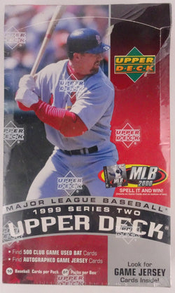 1999 Upper Deck Series 2 Baseball Retail Box - Not Sealed