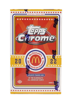 2022 Topps McDonalds All American Chrome Basketball Hobby Box