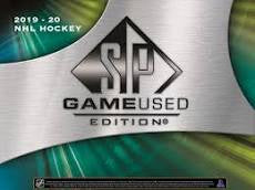 2019-20 Upper Deck SP Game Used Hockey 20-Box Master Case