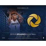 2019-20 Panini Opulence Basketball - 2 Box Case