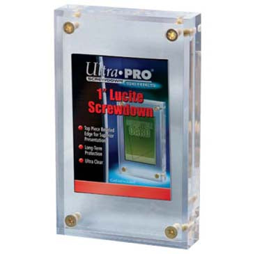 ULTRA PRO 1" LUCITE SCREW DOWN