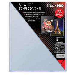 ULTRA PRO 8X10" TOPLOAD (NEW) SMALLER SIZE Pack (25)