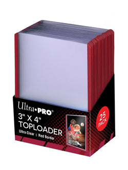 ULTRA PRO RED TOP LOAD Pack (25)