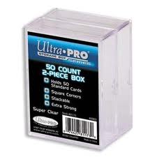 ULTRA PRO 50CT SLIDE BOX (2 PACK)