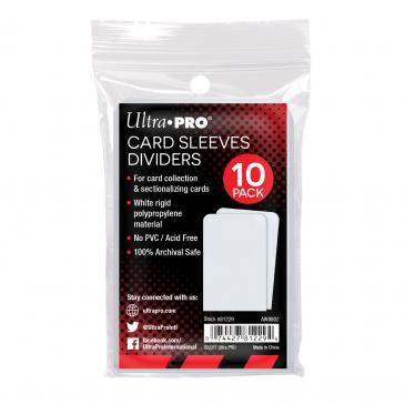ULTRA PRO CARD SLEEVES DIVIDERS (10PK)