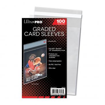 ULTRA PRO GRADED CARD RESEALABLE BAGS Pack (100)