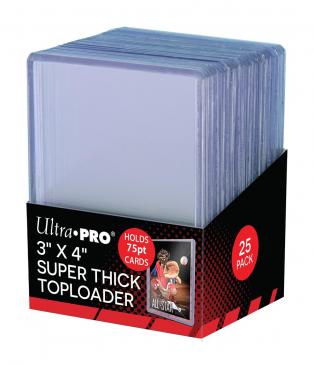 ULTRA PRO EXTRA THICK 75PT TOP LOAD Pack (25)