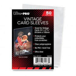 ULTRA PRO VINTAGE CARD SLEEVES Pack (50)