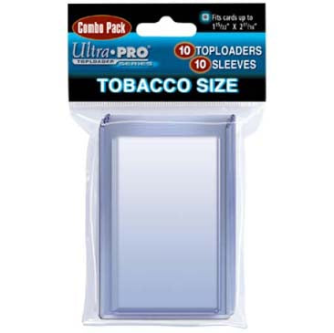 ULTRA PRO TOBACCO SIZE COMBO TOPLOAD/SLEEVE (Pack 10)