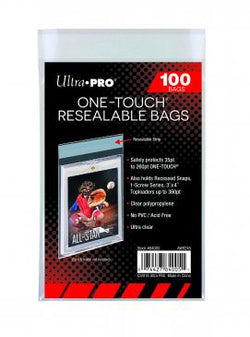 ULTRA PRO ONE-TOUCH RESEALABLE BAG Pack (100)