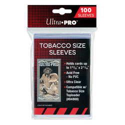 ULTRA PRO TOBACCO SIZE SLEEVES (100pk)
