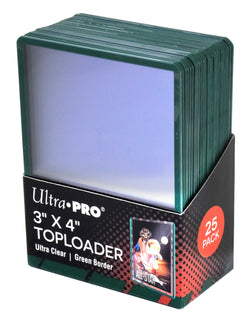 ULTRA PRO GREEN TOP LOAD Pack (25)