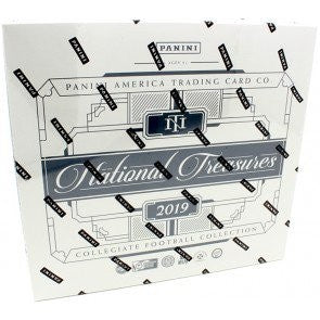 2019 Panini National Treasures Football 4-Box Case