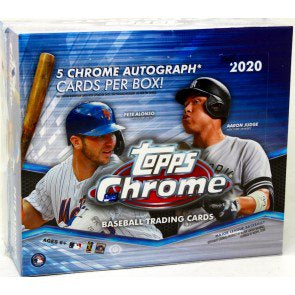2020 Topps Chrome Jumbo Baseball Box