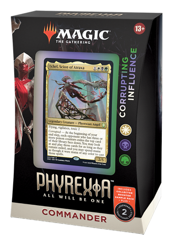Magic The Gathering Phyrexia All Will Be One Commander Deck - Corrupting Influence