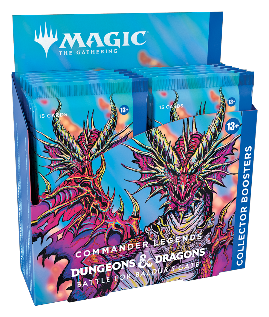 Magic The Gathering: Commander Legends Battle for Baldur’s Gate Collector Booster Box