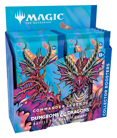Magic The Gathering: Commander Legends Battle for Baldur’s Gate Collector Booster Box