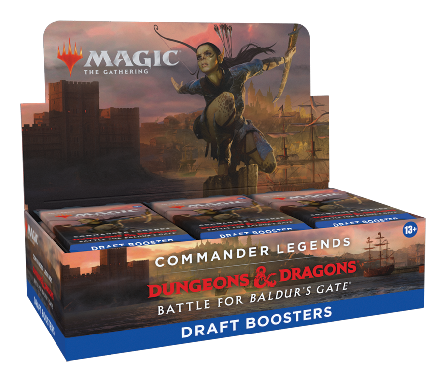 Magic The Gathering: Commander Legends Battle for Baldur’s Gate Draft Booster Box