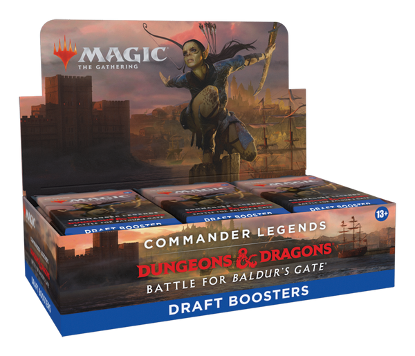 Magic The Gathering: Commander Legends Battle for Baldur’s Gate Draft Booster Box